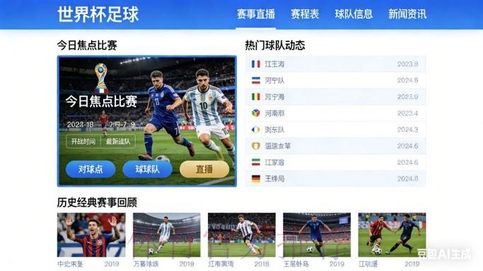 2026世界杯专用直播软件下载推荐